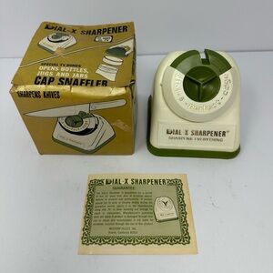 Vintage Dial - X Sharpen Anything Sharpener Q6
